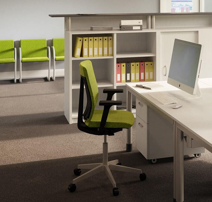 moderner, ergonomischer Bürostuhl