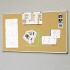 Produkt Bild Korkwandtafel KT aus Naturkork, mit Aluminiumrahmen 