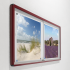 Produkt Bild Informationsvitrine V10A mit Whiteboardr&uuml;ckwand 