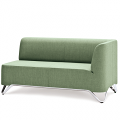 Produktbild BOXIT 2er Designer Sofa mit Armlehne PM-SOBO2LCHL