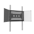 Produkt Bild Wandmontiertes 2 S&auml;ulen Pylonensystem f&uuml;r Monitore von 65-86" PYFKL-IFPD-W