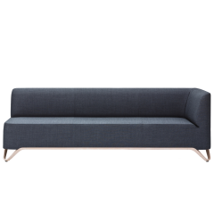 Produktbild BOXIT 3er Designer Sofa mit Armlehne 