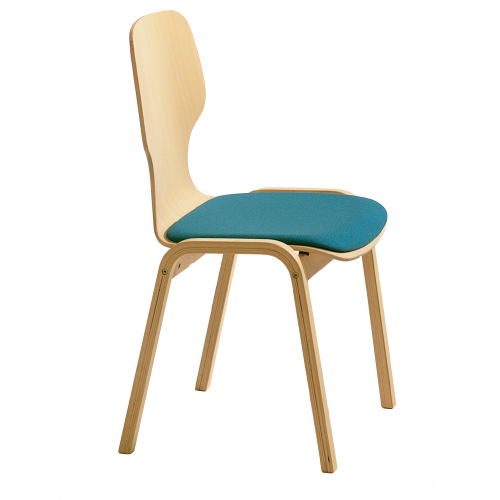 Produkt Bild Holzstuhl "Carlo" mit Sitzschale STH KSP
