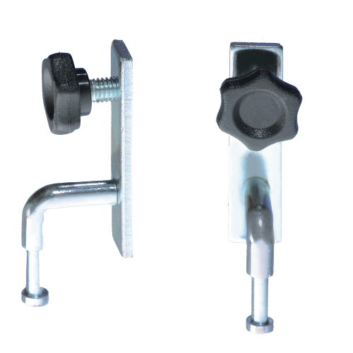 Produkt Bild Platte mit Haken und Rändelschrauben (Ersatzeinhängeschlitten) für NSTT NSTT P