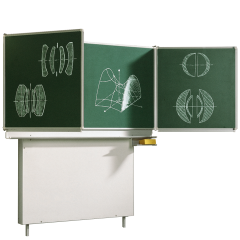 Productimage Wandtafel Schultafel aus Stahl, Serie MST, grün