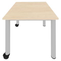 Produktbild Rollprofi Quadrattisch, fahrbarer Schultisch 