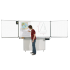 Produkt Bild Whiteboard Wandtafel Schultafel aus Premium Stahlemaille, Serie FZ E, weiß FZB 212EW