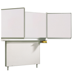 Productimage Whiteboard Wandtafel Schultafel aus Premium Stahlemaille, Serie FZ E, weiß