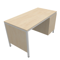 Produktbild Lehrertisch mit Unterbau, abschließbar TI 14
