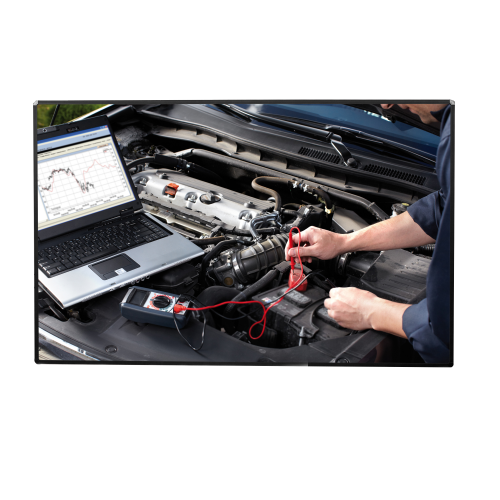 Produkt Bild Projektionswand zur Wandmontage, Serie PWS 