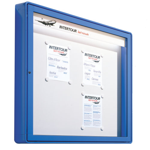 Produkt Bild Vitrine W4 mit Fl&uuml;gelt&uuml;r, Au&szlig;enwandmontage W4RA14E