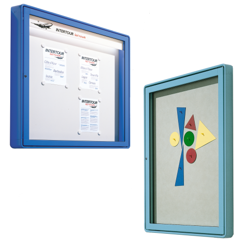 Produkt Bild Vitrine W4 mit Flügeltür, Außenwandmontage 