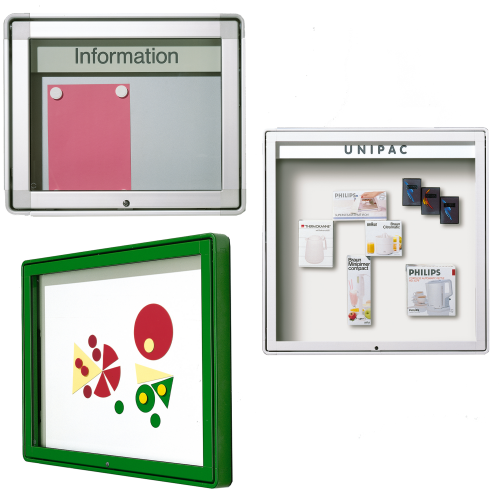 Produkt Bild Vitrine W7 mit Klapptür zur Wandmontage 