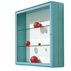 Produktbild Vitrine mit Flügeltür, abschließbar 