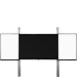 Produkt Bild Rail 2.0 - elektrisch h&ouml;henverstellbare interaktive Tafel, Halterung f&uuml;r Monitore PYETVBWW2RN9