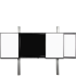Produkt Bild Rail 2.0 - elektrisch h&ouml;henverstellbare interaktive Tafel, Halterung f&uuml;r Monitore PYETVBWW2RN9