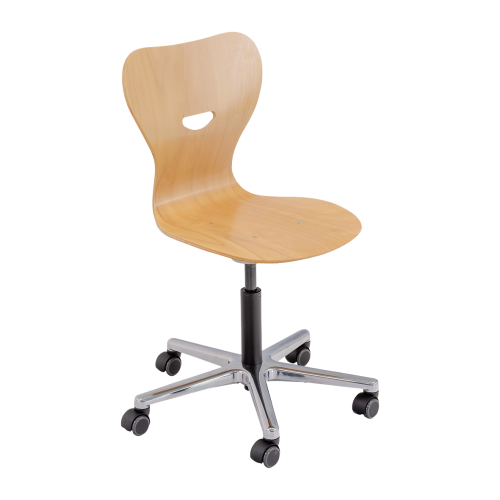 Produkt Bild Höhenverstellbarer Drehstuhl mit Sperrholz Sitzschale SD7EGH09S