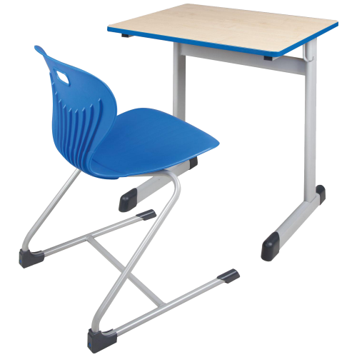 Produkt Bild Einer-Schülertisch 70x55 cm Modell T, Melaminharz-beschichtete Tischplatte mit ABS- Umleimer T 54S-EK-5