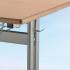 Produkt Bild Zweier-Schülertisch 130x65 cm MT60Z-V, mit Vollkern Tischplatte "Powersurf" MT 63S-ZV-1
