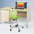 Produkt Bild Lehrer Computertisch, abschließbar EBR48SCH-L72