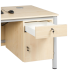Produkt Bild Lehrer Computertisch, abschließbar EBR48SCH-R76