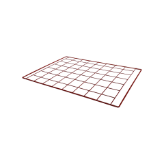 Produktbild Trockengitter DIN A3 im 10er- Sparpack, rot TGA3-10