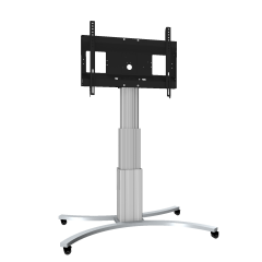 Productimage Elektrisch höhenverstellbarer TV Rollwagen, mobiler Monitorständer, 70 cm Hub