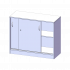 Produkt Bild Schiebetürenschrank, 2 Ordnerhöhen - Serie evo180 H10042S