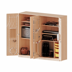 Produktbild Musikschrank, 5 Ordnerhöhen - Serie evo180 M20965TMU7