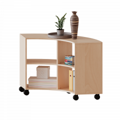 Produktbild Fahrbares Viertelkreisregal - Serie evo180 C14042VK