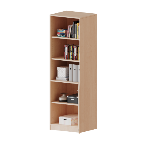 Produkt Bild Schrank, 5 Ordnerhöhen, Tür unten (2 OH), oben 3 offene Fächer - Serie evo180 T6062T3RRE