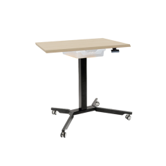 Produktbild Sitz- / Stehtisch mit Schublade und Vollkernplatte THF7070QV-S