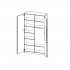 Produkt Bild Garderobenschrank mit Spiegel und Garderobenstange, 6 Ordnerhöhen - Serie evo180 T12046KAM