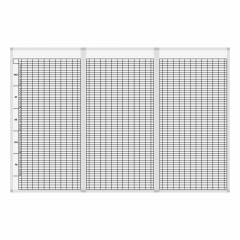 Produktbild Klassenplantafel erweiterbar mit Whiteboardoberfläche CMP30-12WSET
