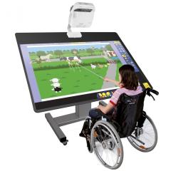 Produktbild Mobiles schrägstellbares Whiteboard workITdesk DeLuxe WID-DL74