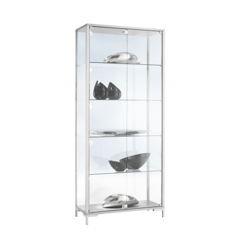 Produkt Bild Standvitrine  LINK mit 4 Glaseinlegeb&ouml;den f&uuml;r den Innenbereich 