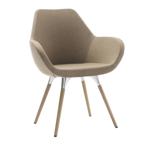 Produkt Bild Stuhl Nele, mit Holzgestell PFA-10HW-C3