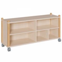 Produktbild fahrbares Regal in Stollenbauweise SCS 4 02F