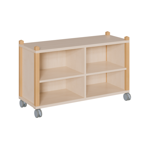 Produkt Bild fahrbares Regal in Stollenbauweise SCS 3 02F