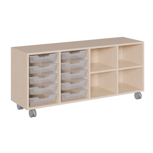 Produkt Bild fahrbares Regal in Korpusbauweise KCS 4 101RF