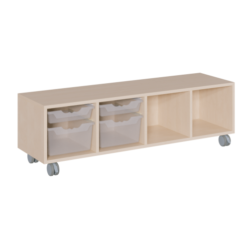 Produkt Bild fahrbares Regal in Korpusbauweise KCS 4 4RF