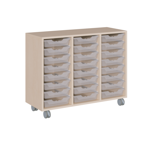 Produkt Bild fahrbares Regal in Korpusbauweise KCS 3 241F