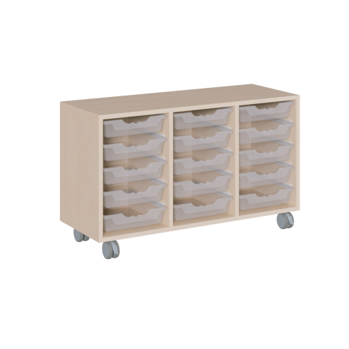 Produkt Bild fahrbares Regal in Korpusbauweise KCS 3 151F