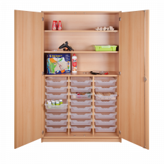 Produktbild Werkschrank mit ErgoTray-Boxen und 2 Einlegeb&ouml;den 123 030 00