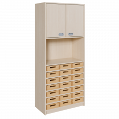 Produktbild Korpus-Kombischrank mit Materialk&auml;sten und 2 T&uuml;ren 7818 463 00