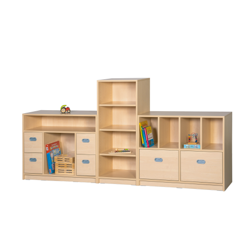 Produkt Bild Komplettregalsystem "Elias" - bestehend aus 3 Regal Elementen FRS K14