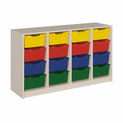 Produktbild Regal mit ErgoTray-Boxen in Korpusbauweise 3908 072 00