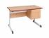 Produkt Bild Lehrertisch, Schichtstoff, Unterbau mit Schub und Fach, mit Schloß TL65 US4BSA