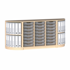 Produktbild Fertigregalsystem in Korpusbauweise "Aaron" FRS K25