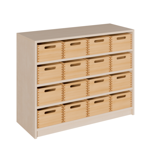 Produkt Bild Korpus-Regal mit Materialk&auml;sten 0208 061 00